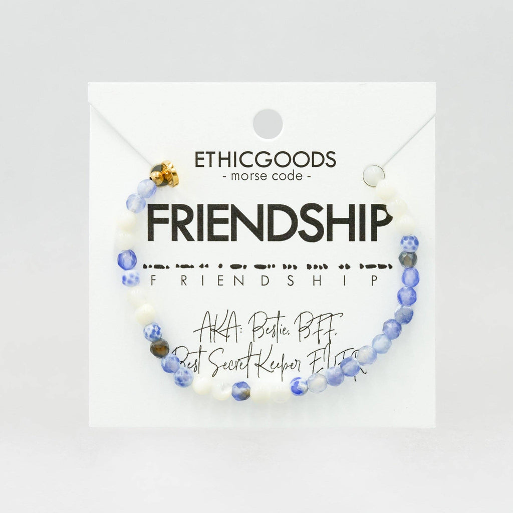 Morse Code Bracelet | FRIENDSHIP