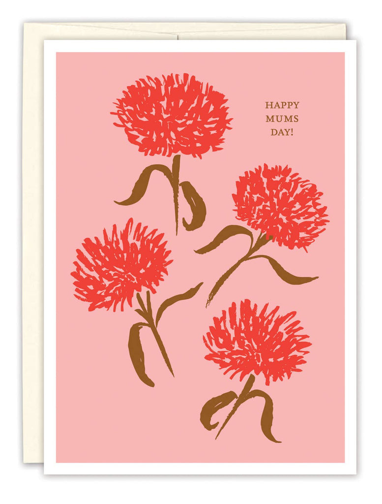 Chrysanthemum Mother's Day Card