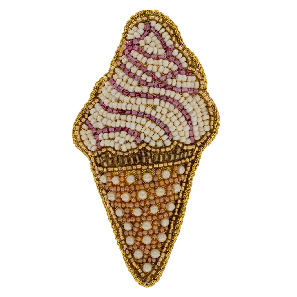 Ice Cream Cone Beaded Ornaments