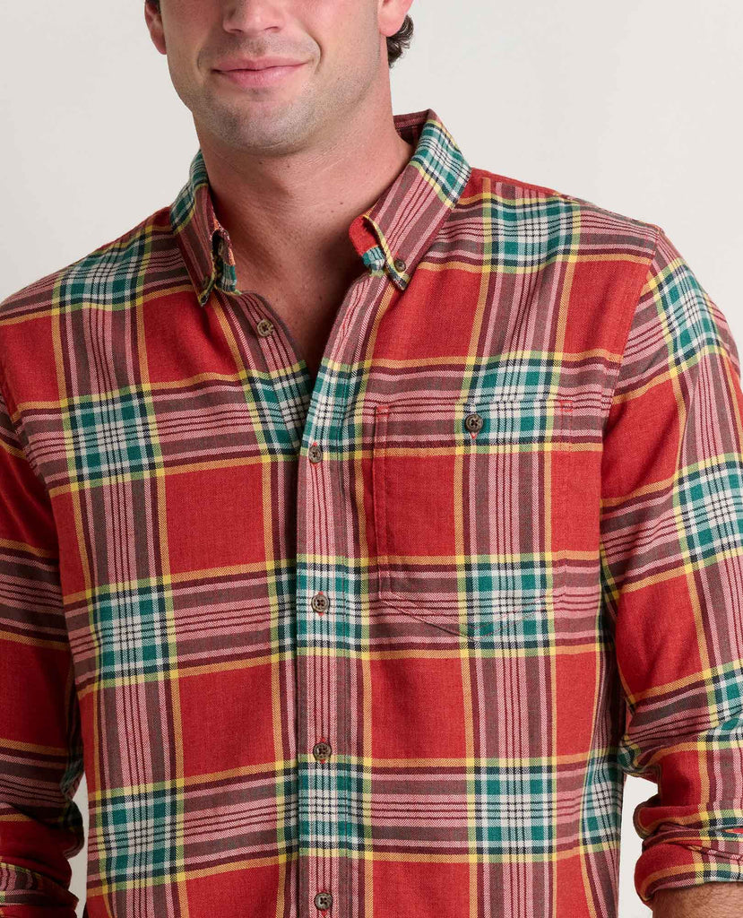 Airsmyth Long Sleeve Shirt  - Campfire Windowpane