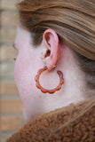 Scarlett Hoops - Amber