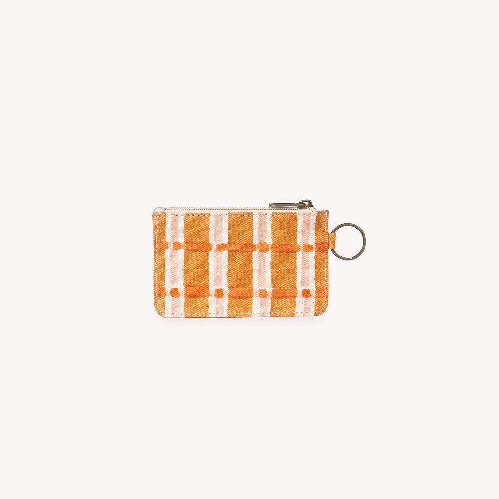 ID Pouch - Ember Plaid