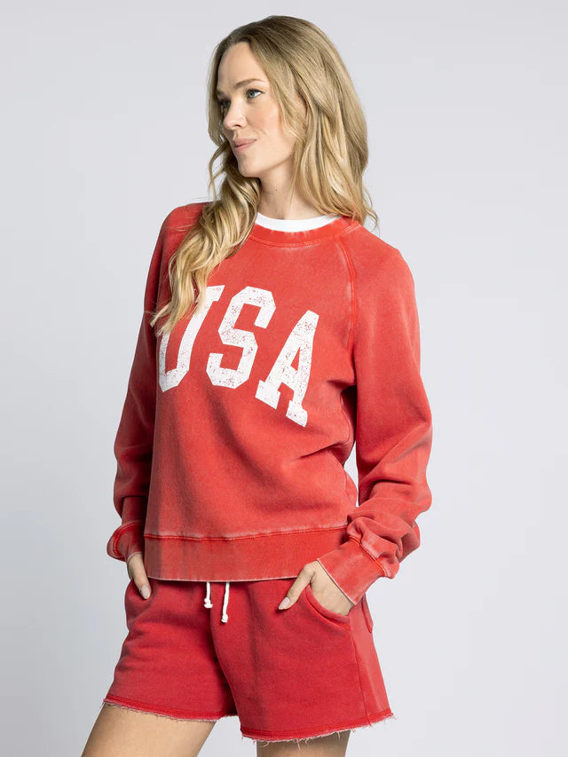 Jordan Sweatshirt - Red USA