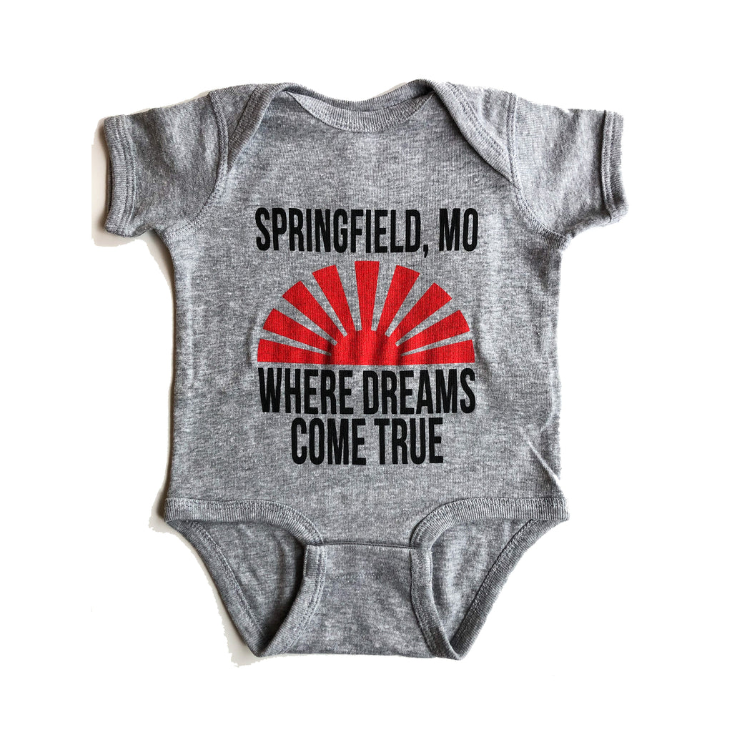 Dreams Come True Onesie - Grey