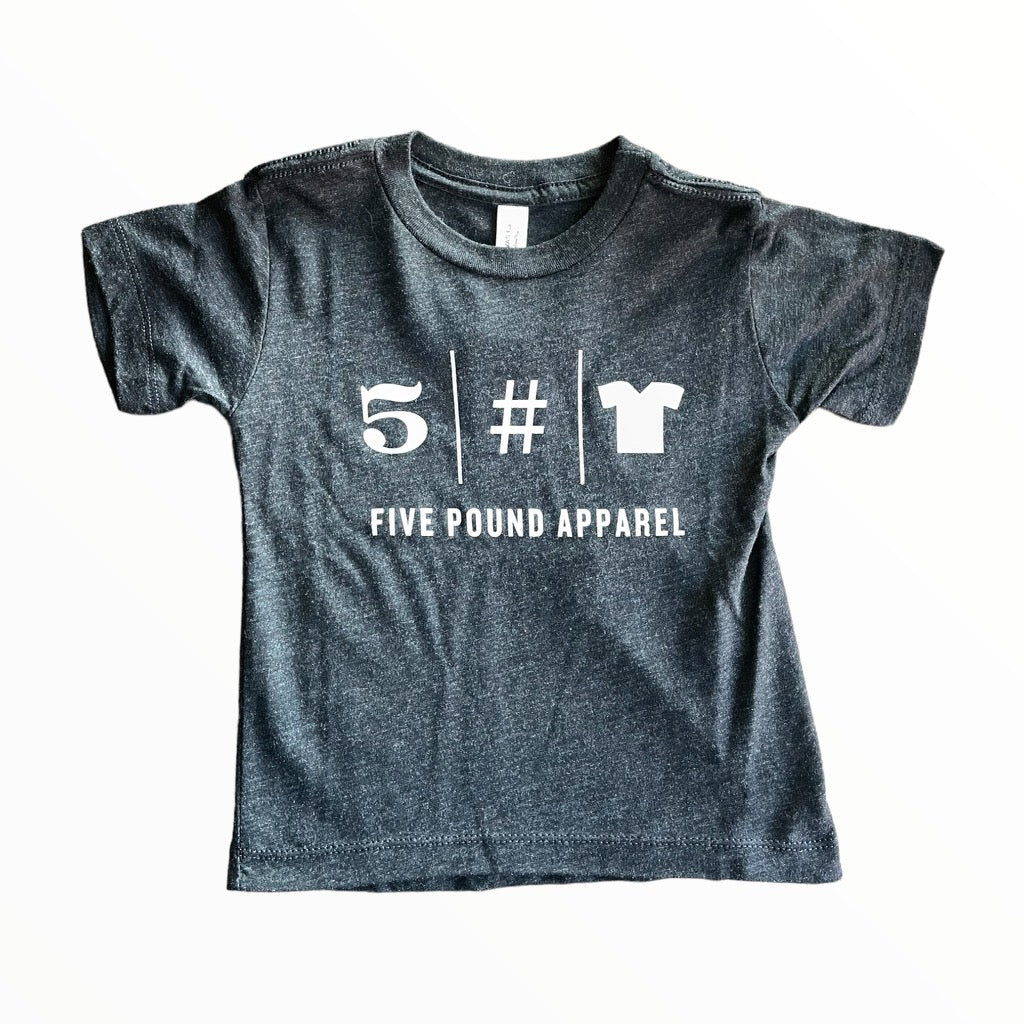 5 Pound Logo Toddler/Youth Tee - Black