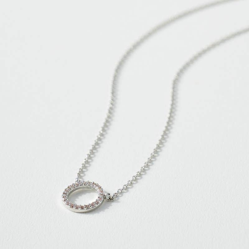 Ring Charm Collar Necklace