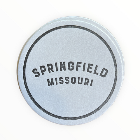 Springfield Paper Coasters: Box of 10