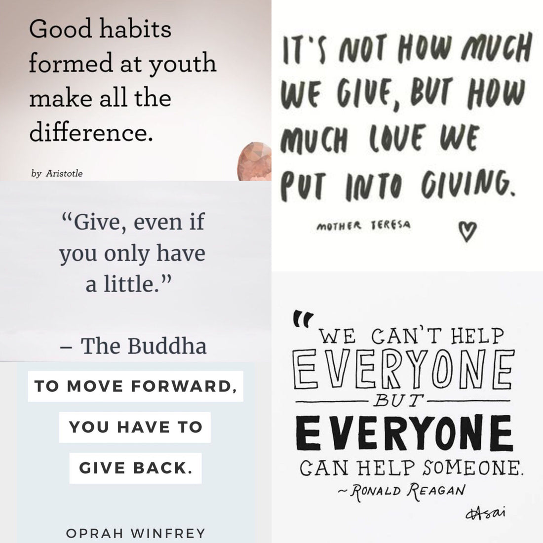 The Power of Giving