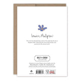 Rainbow Flowers Birthday Card