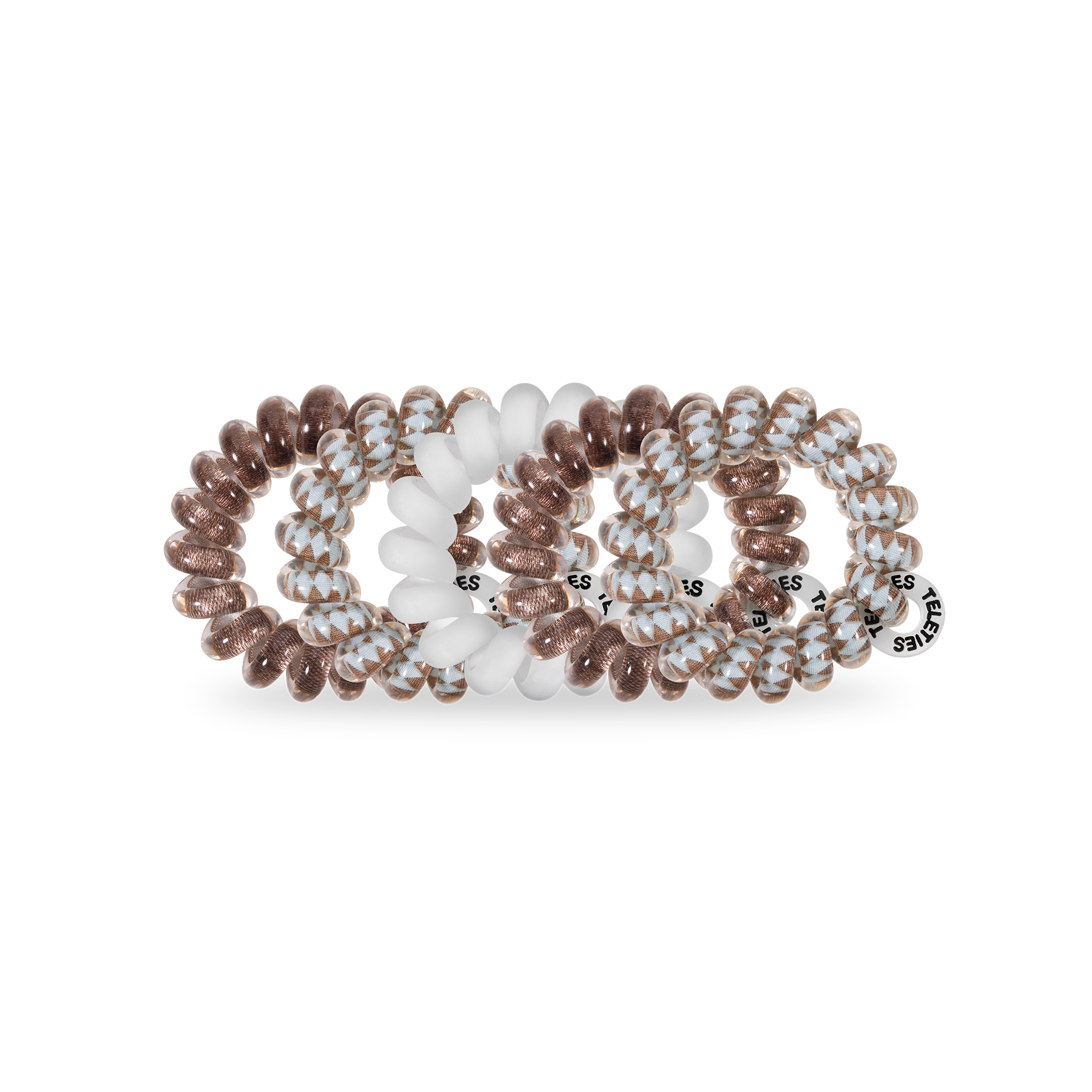 Spiral Hair Coils | Tiny | Truly Taupe Hair Ties