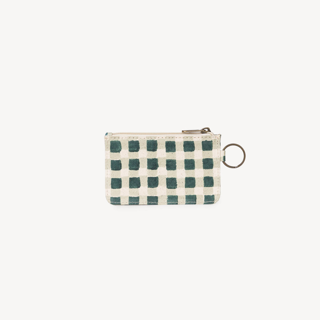 ID Pouch - Evergreen Gingham