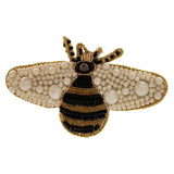 Pearl Bumblebee Beaded Ornament