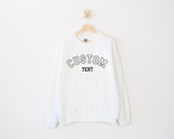 Custom Embroidered Sweatshirt, Embroidered, Custom Logo