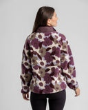 Tara Quarter Snap Berber Pullover