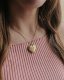 Thelma Heart Locket Necklace || Choose Style