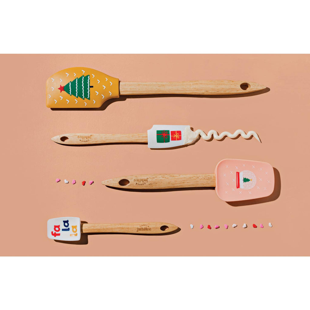 Ugly Christmas Sweater Silicone Spoonulas Set of 2