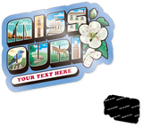 Magnet - Misssouri Block Letters
