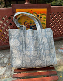 Handmade Cotton Quilted Market Bag