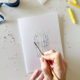 Celebrate paintable notecards