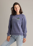 Gabriella Graphic Raglan Crew