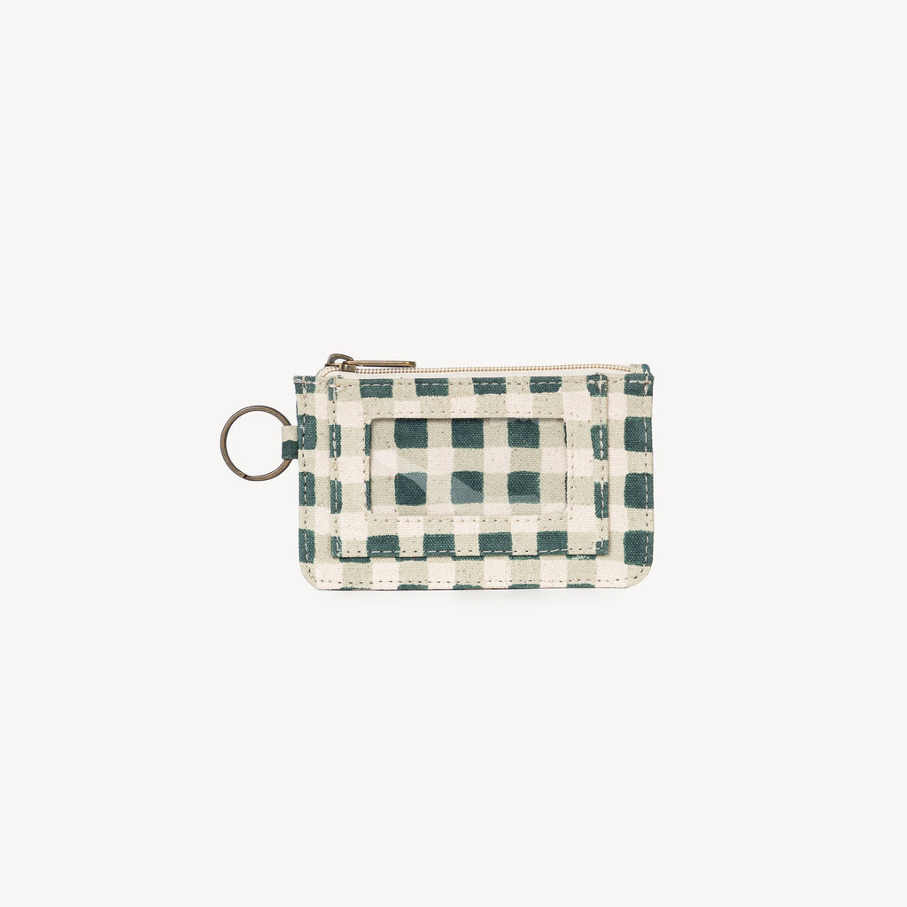 ID Pouch - Evergreen Gingham
