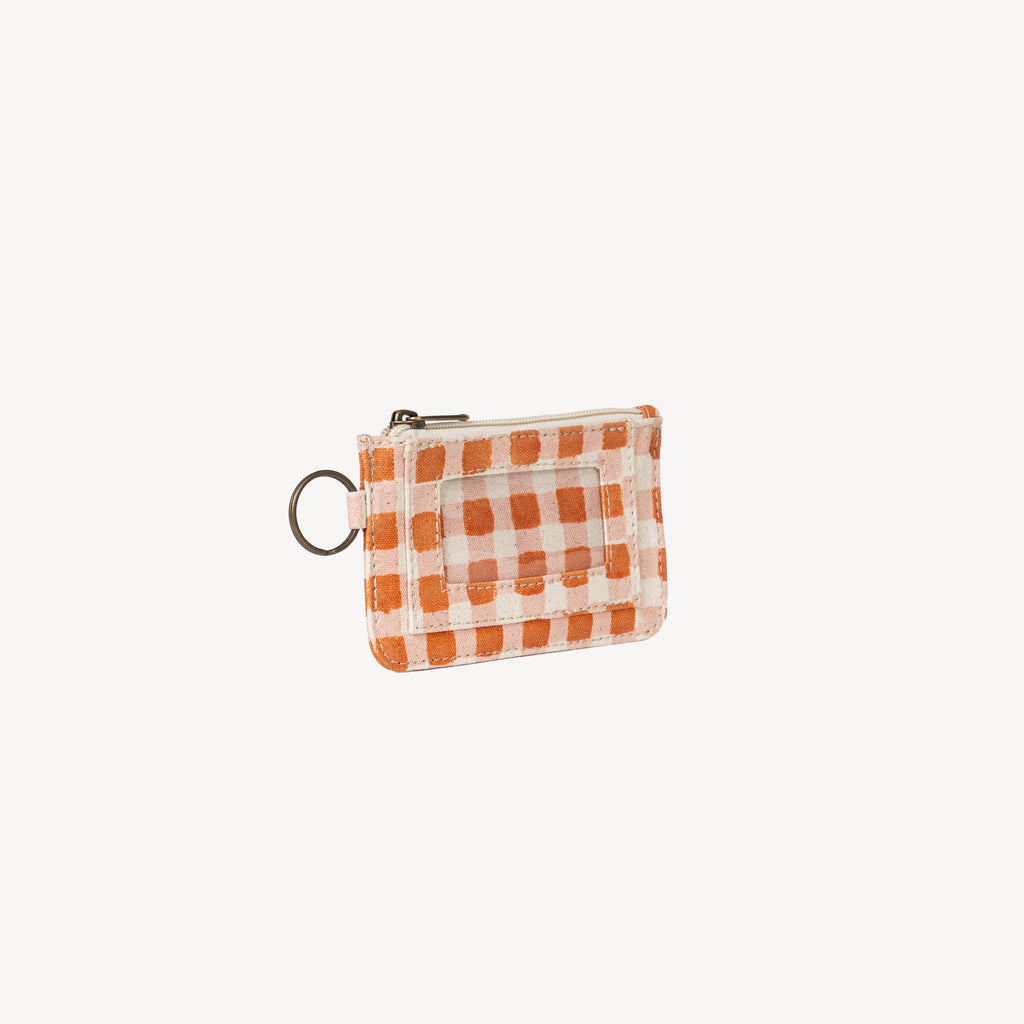 ID Pouch - Harvest Gold Gingham
