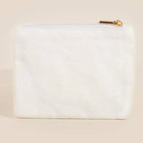 Seed Beaded Butterfly Coin Purse