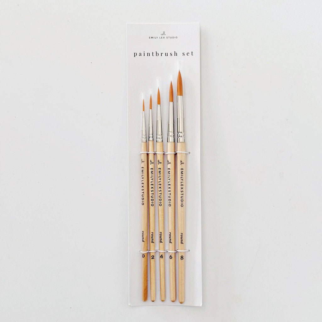 Watercolor Paintbrush Set