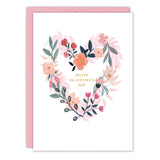 Floral Heart Valentine's Day Card