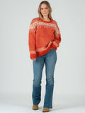 Fair Isle Crew Neck Sweater