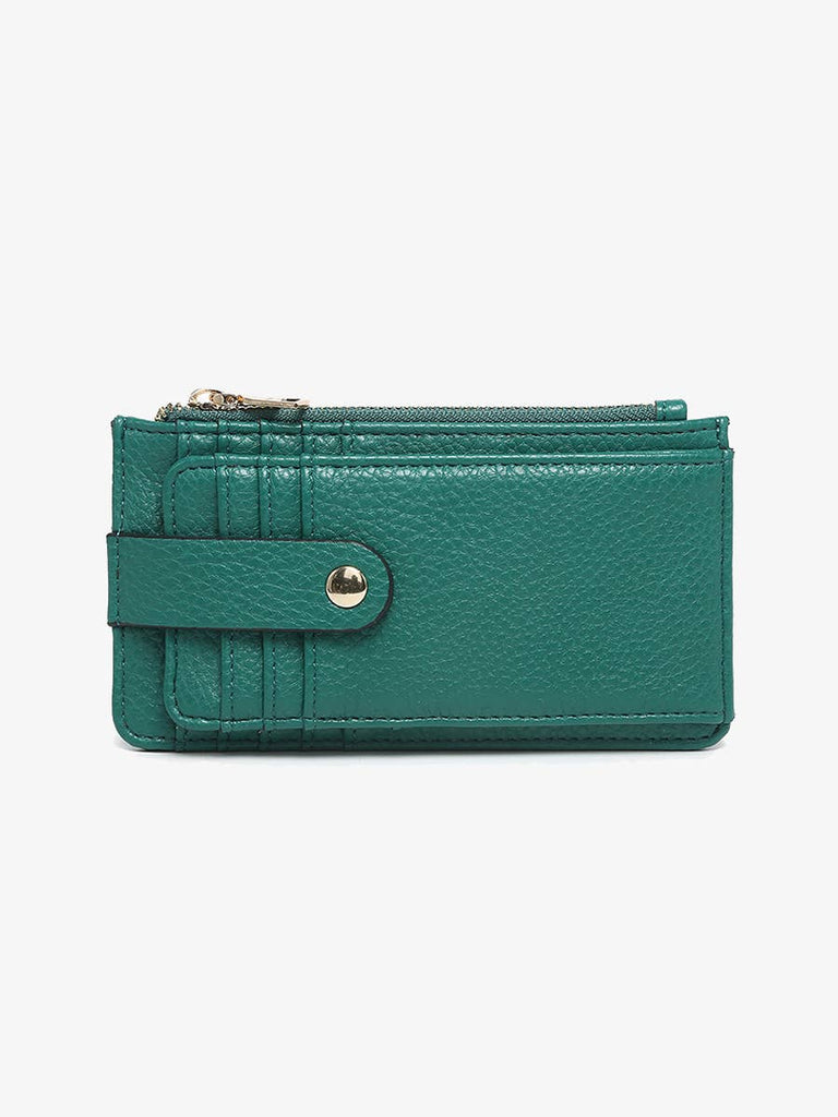 WL2541 Mae Multi-Card Wallet w/ Strap Snap Closure