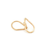Hammered Teardrop Earrings | 14k Gold Fill & Sterling Silver
