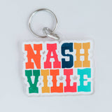 City Name Keychain