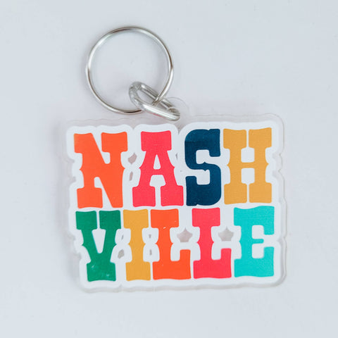 City Name Keychain