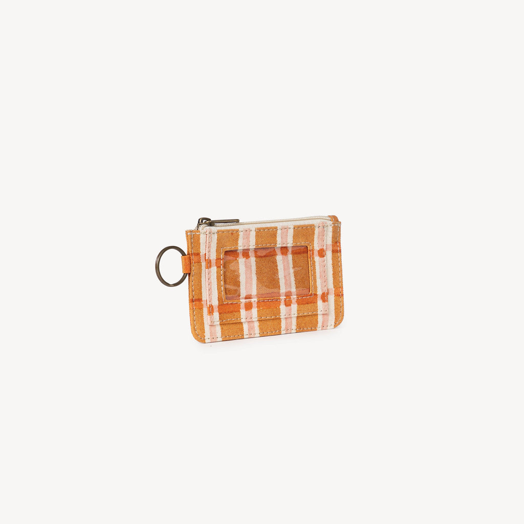 ID Pouch -  Ember Plaid