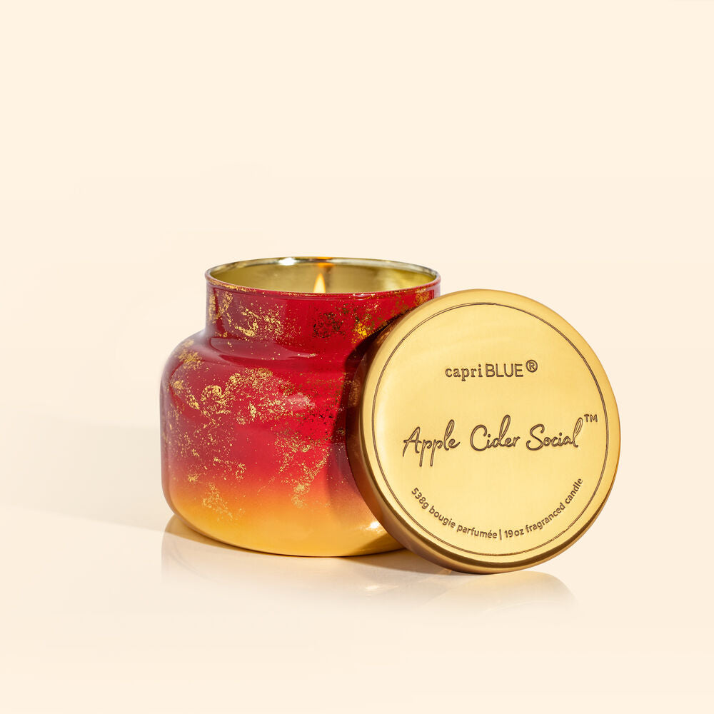 Apple Cider Social Glimmer Signature Jar - 19oz