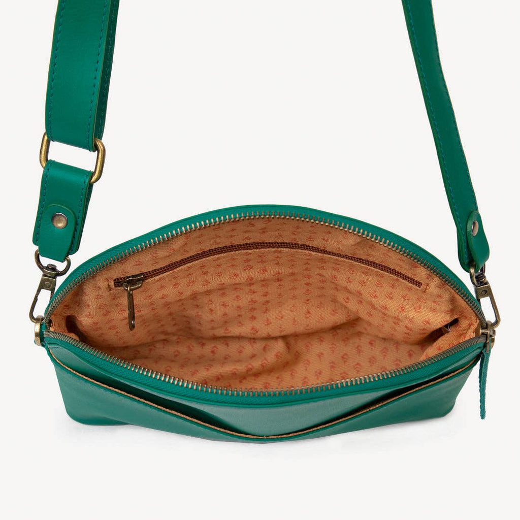 Halfmoon Crossbody - Kelly Green