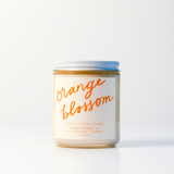 Orange Blossom: 8 oz Soy Wax Hand-Poured Candle