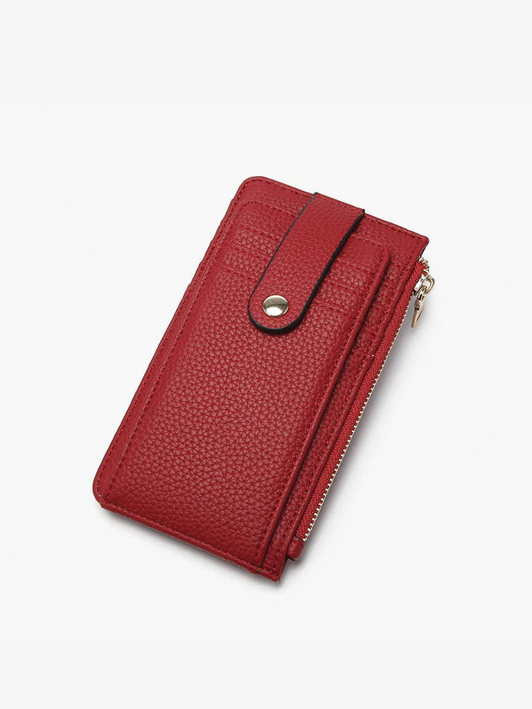 WL2541 Mae Multi-Card Wallet w/ Strap Snap Closure