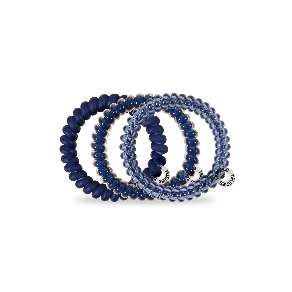 Spiral Hair Coils | Small | Nightfall Navy Hair Ties