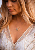 Butterfly Transform Necklace