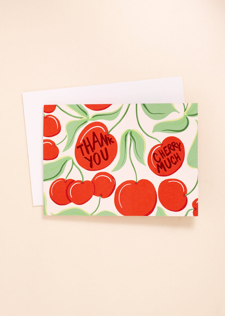 Thank You Cherry Much Foil Card