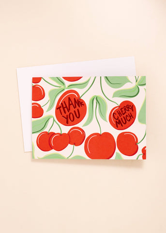 Thank You Cherry Much Foil Card