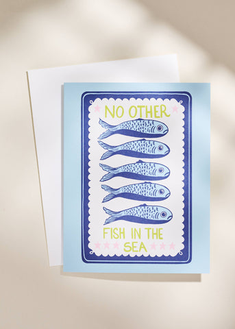 No Other Fish In the Sea A2 Folded Greeting Card