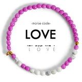 Morse Code Bracelet | LOVE