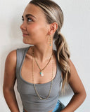 Merida Long Fancy Link Chain Necklace || Choose Style