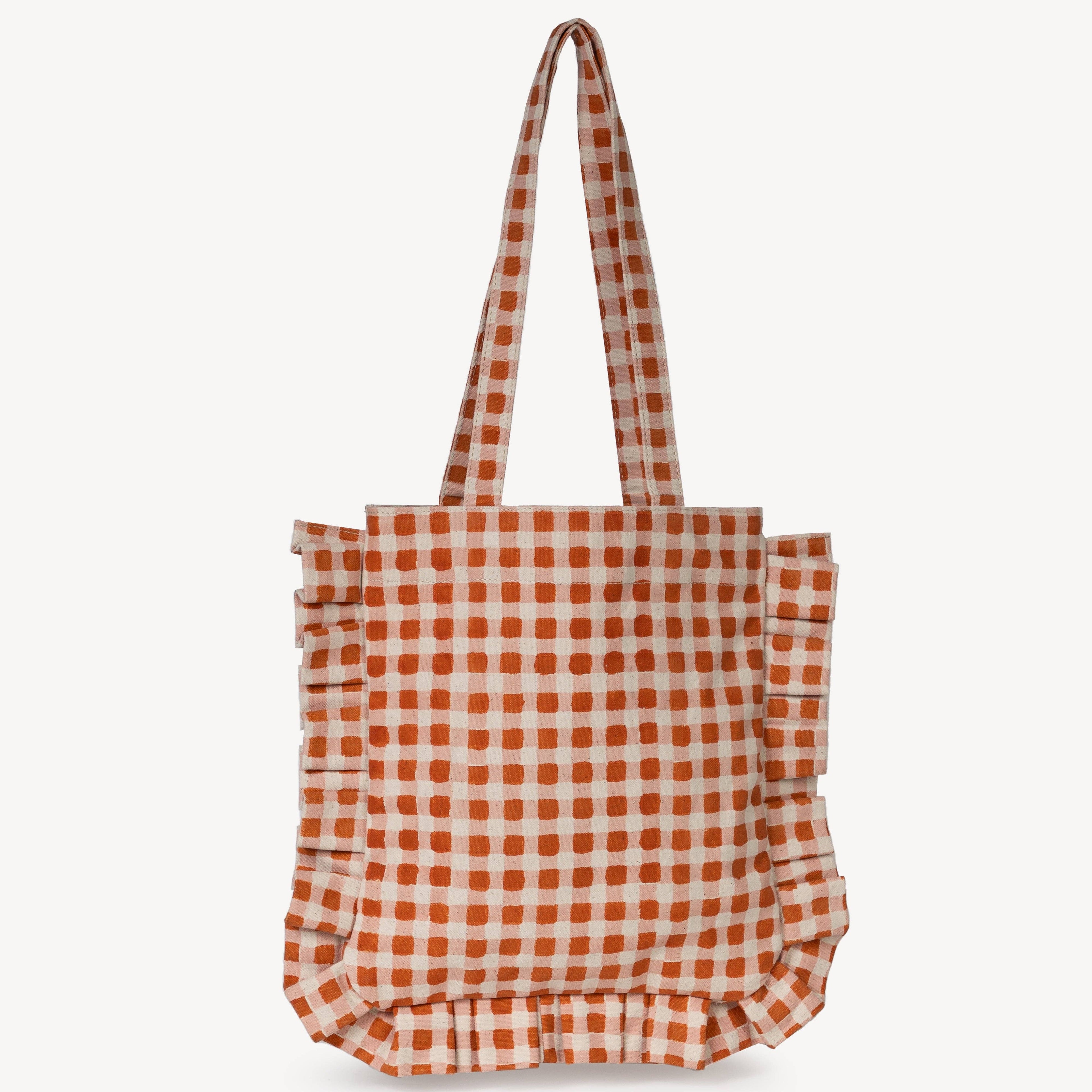 Momo Tote - Harvest Gold Gingham