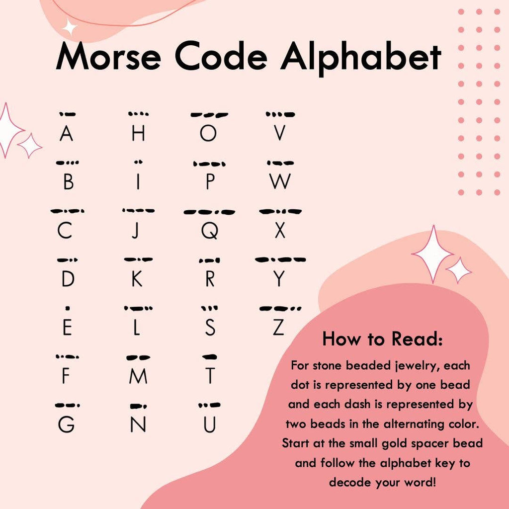 Morse Code Bracelet | BRAVE