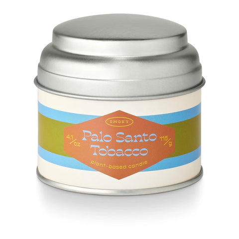 Grandpa's Tin Candle - Palo Santo Tobacco
