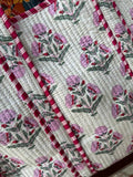 Handmade Cotton Quilted Market Bag